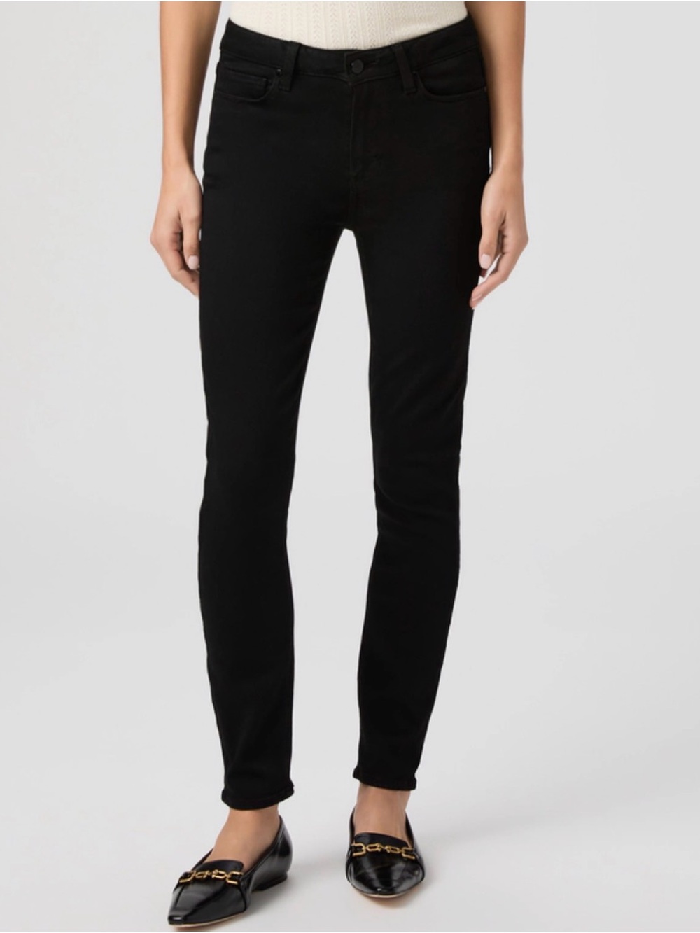 PAIGE Black Skinny Jeans for Women